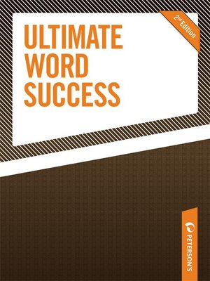 cover image of Ultimate Word Success